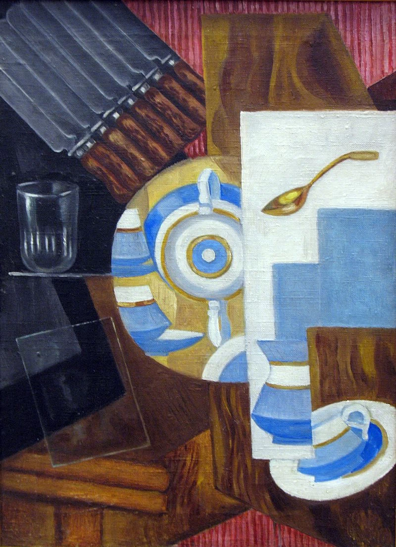Credenza con piatti, 1915 - Galleria Tretyakov